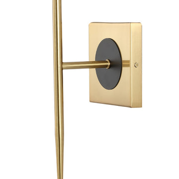 Sylvie 6" Coastal French Country Iron LED Sconce - JONATHAN Y